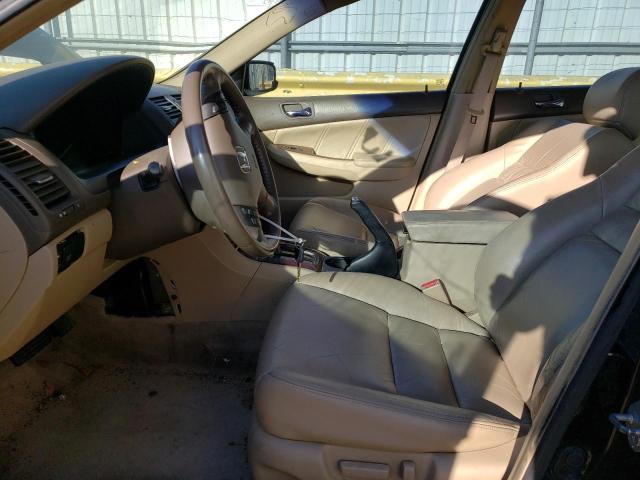 1HGCM66506A015707 - 2006 HONDA ACCORD EX BLACK photo 7