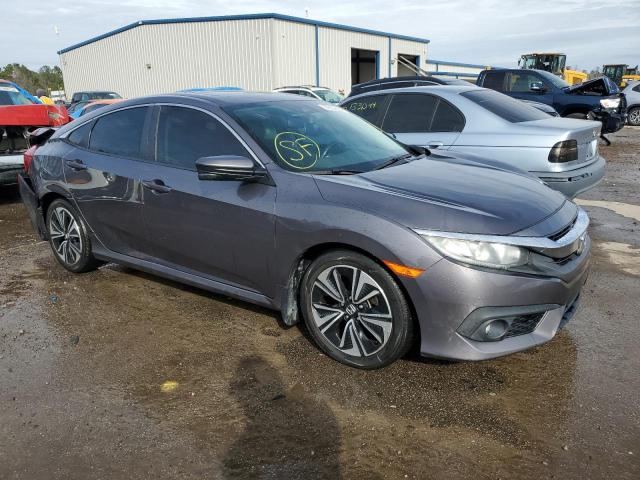 19XFC1F82GE000765 - 2016 HONDA CIVIC EX GRAY photo 4