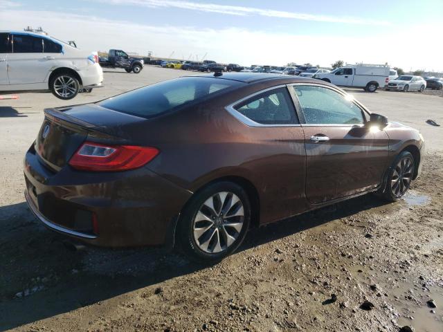 1HGCT1B82EA001215 - 2014 HONDA ACCORD EXL BROWN photo 3