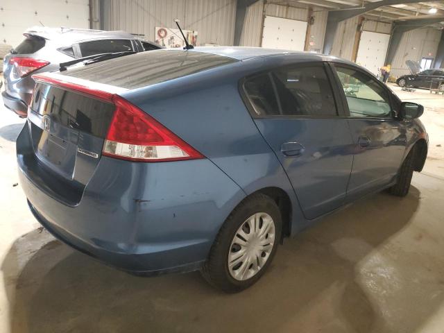 JHMZE2H56AS041502 - 2010 HONDA INSIGHT LX BLUE photo 3