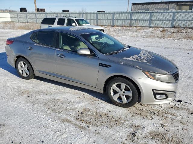 KNAGM4A70F5563161 - 2015 KIA OPTIMA LX SILVER photo 4