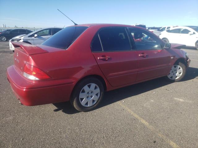 JA3AJ26E13U114262 - 2003 MITSUBISHI LANCER ES RED photo 3