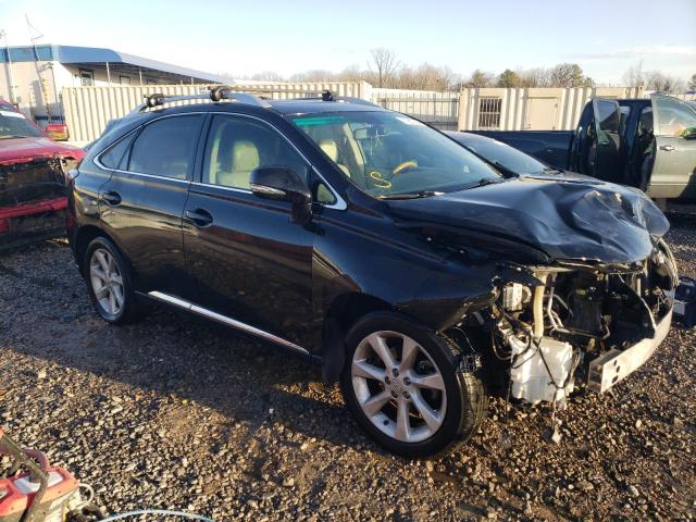 2T2ZK1BA1CC073235 - 2012 LEXUS RX 350 BLACK photo 4