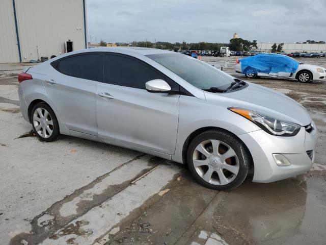 KMHDH4AE2BU147956 - 2011 HYUNDAI ELANTRA GLS SILVER photo 4