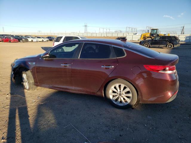 5XXGT4L37JG271513 - 2018 KIA OPTIMA LX MAROON photo 2