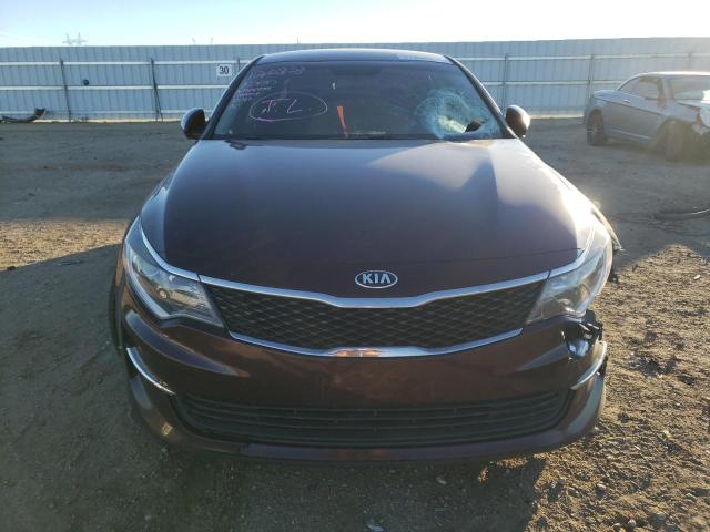 5XXGT4L37JG271513 - 2018 KIA OPTIMA LX MAROON photo 5