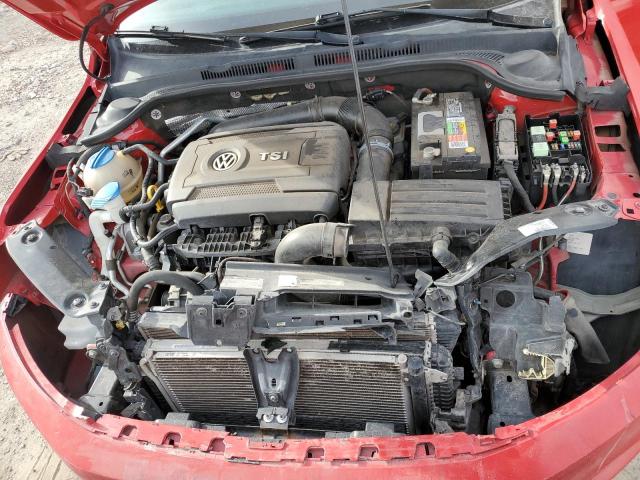 3VWD17AJ8FM284267 - 2015 VOLKSWAGEN JETTA SE RED photo 11