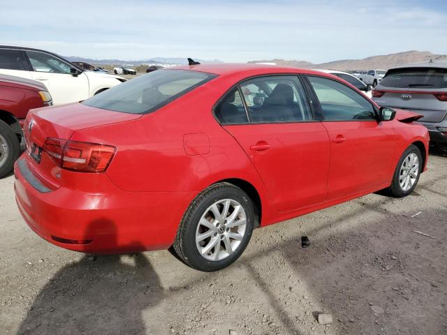 3VWD17AJ8FM284267 - 2015 VOLKSWAGEN JETTA SE RED photo 3