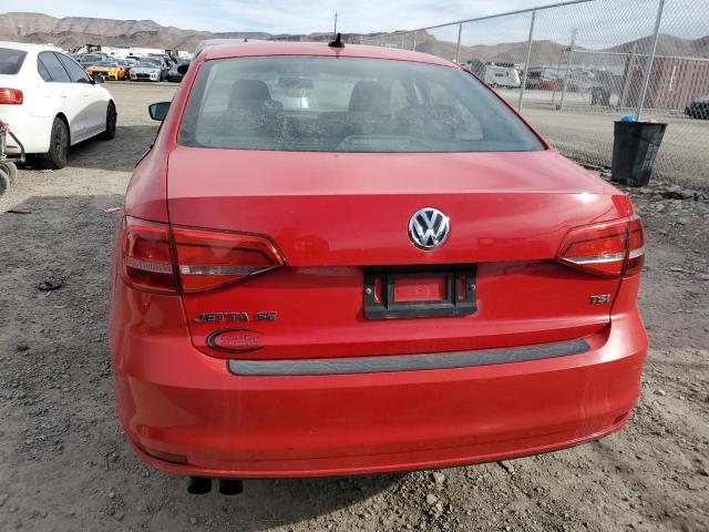 3VWD17AJ8FM284267 - 2015 VOLKSWAGEN JETTA SE RED photo 6