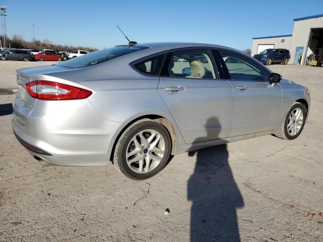 3FA6P0HD1ER226901 - 2014 FORD FUSION SE SILVER photo 3