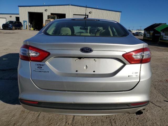 3FA6P0HD1ER226901 - 2014 FORD FUSION SE SILVER photo 6