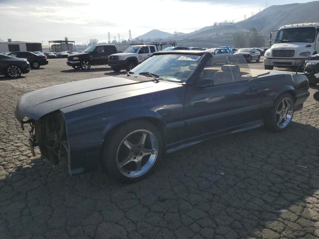 1FABP40E1HF211178 - 1987 FORD MUSTANG LX BLUE photo 1