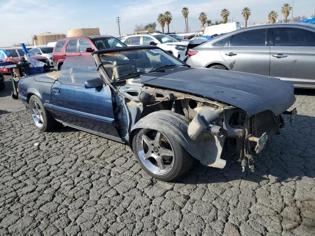 1FABP40E1HF211178 - 1987 FORD MUSTANG LX BLUE photo 4