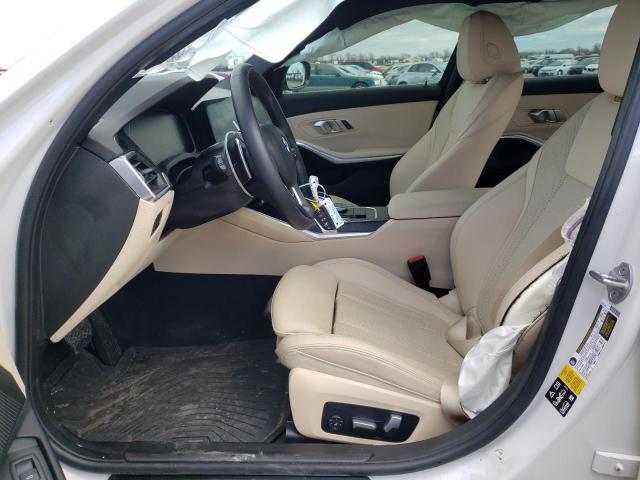 3MW5R7J0XN8C65103 - 2022 BMW 330XI Белый фото 7