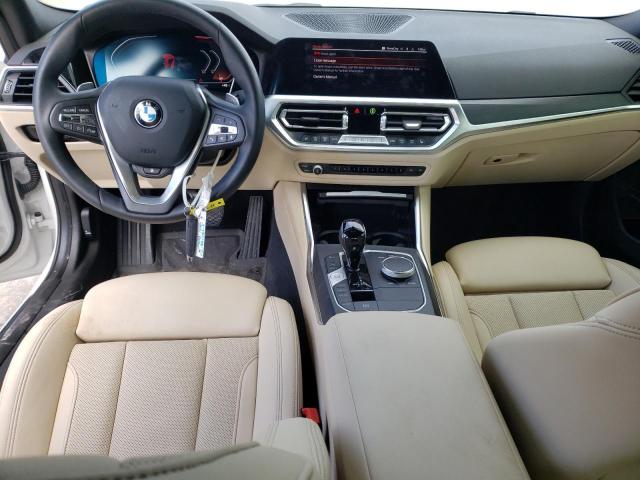 3MW5R7J0XN8C65103 - 2022 BMW 330XI WHITE photo 8