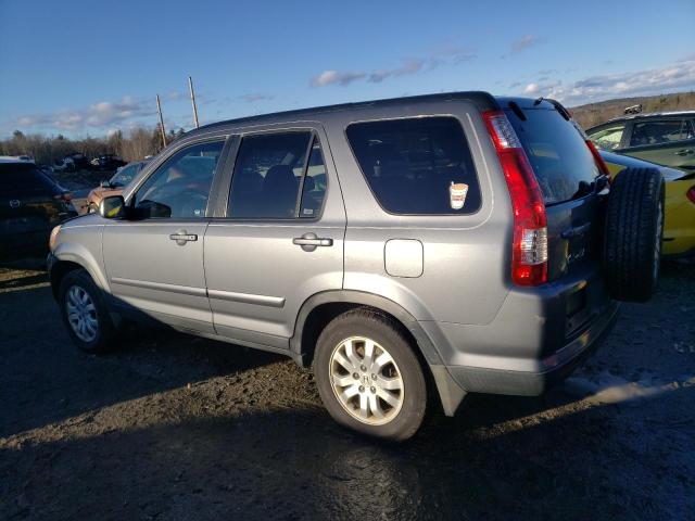 JHLRD78925C053590 - 2005 HONDA CR-V SE GRAY photo 2