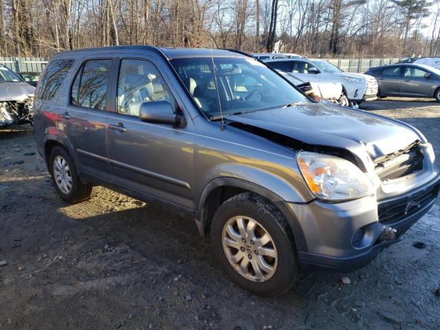 JHLRD78925C053590 - 2005 HONDA CR-V SE GRAY photo 4