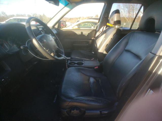 JHLRD78925C053590 - 2005 HONDA CR-V SE GRAY photo 7