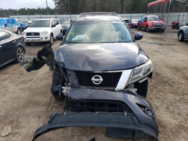 5N1AR2MN8EC732969 - 2014 NISSAN PATHFINDER S CHARCOAL photo 5