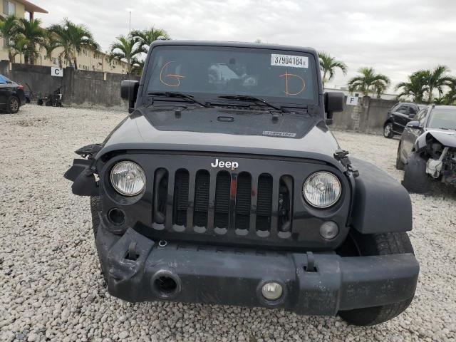 1C4AJWAG8FL753878 - 2015 JEEP WRANGLER SPORT BLACK photo 5