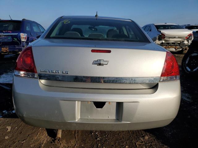 2G1WB58N389274272 - 2008 CHEVROLET IMPALA LS SILVER photo 6