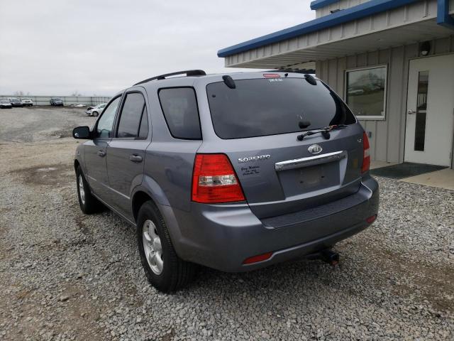 KNDJD735185769100 - 2008 KIA SORENTO EX SILVER photo 3