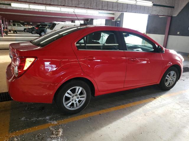 1G1JC5SH7F4215607 - 2015 CHEVROLET SONIC LT RED photo 3