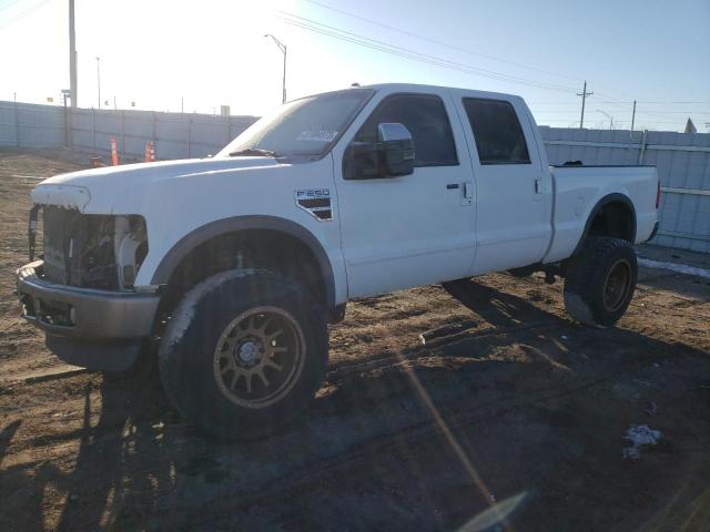 1FTSW21R18EE02253 - 2008 FORD F250 SUPER DUTY WHITE photo 1
