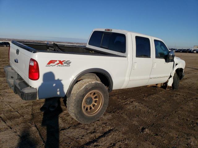 1FTSW21R18EE02253 - 2008 FORD F250 SUPER DUTY WHITE photo 3