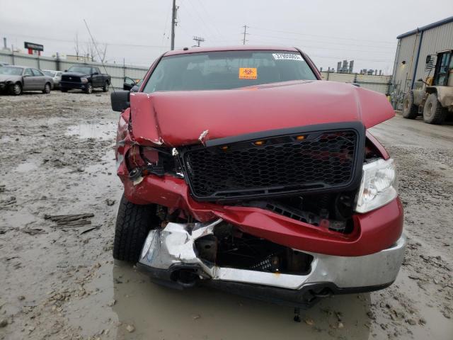 1FTPW14V97FA22854 - 2007 FORD F150 SUPER RED photo 5