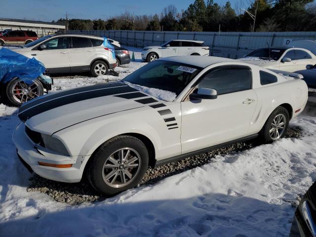 1ZVFT80N355104551 - 2005 FORD MUSTANG WHITE photo 1