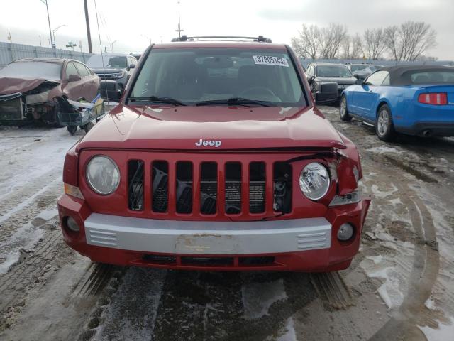 1J8FF48W87D419444 - 2007 JEEP PATRIOT LIMITED RED photo 5