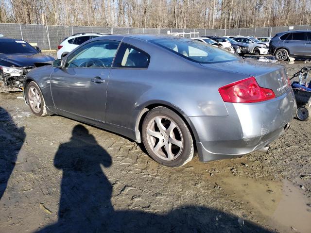 JNKCV54E27M904824 - 2007 INFINITI G35 GRAY photo 2