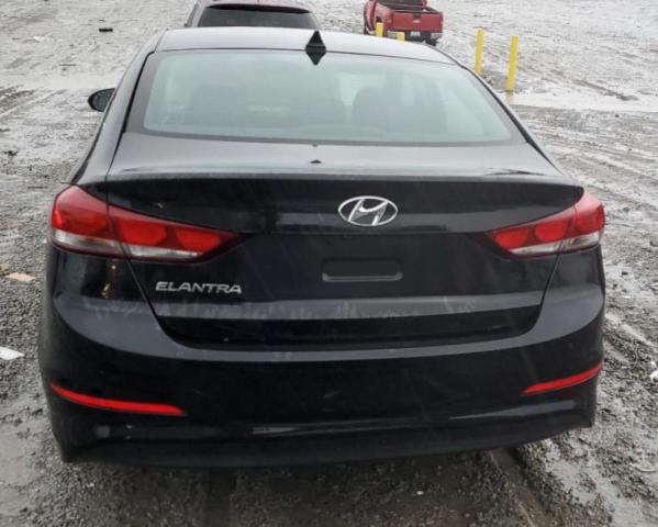 KMHD84LF2HU240717 - 2017 HYUNDAI ELANTRA SE BLACK photo 6