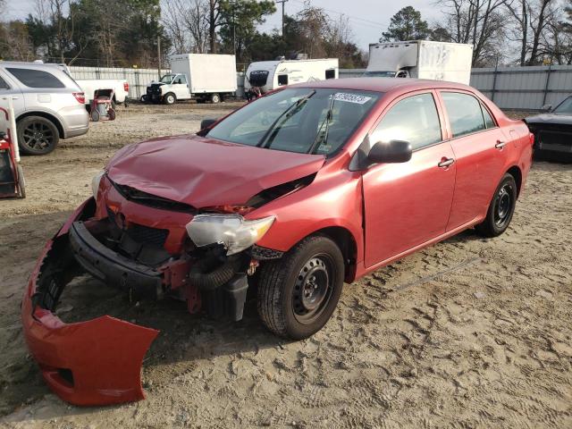 2T1BU4EE8AC390071 - 2010 TOYOTA COROLLA BASE RED photo 1