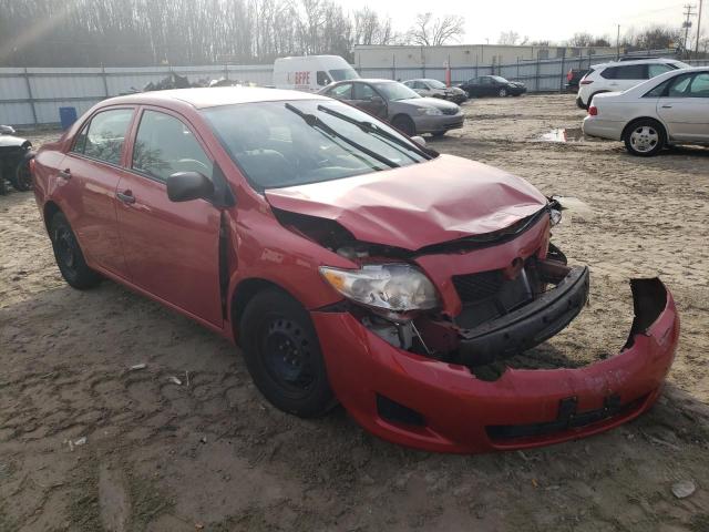 2T1BU4EE8AC390071 - 2010 TOYOTA COROLLA BASE RED photo 4