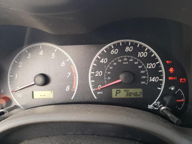 2T1BU4EE8AC390071 - 2010 TOYOTA COROLLA BASE RED photo 9