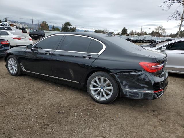 WBA7E2C55JG742371 - 2018 BMW 740 I BLACK photo 2