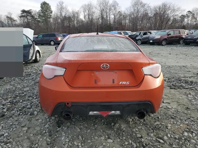 JF1ZNAA13D2732127 - 2013 TOYOTA SCION FR-S ORANGE photo 6