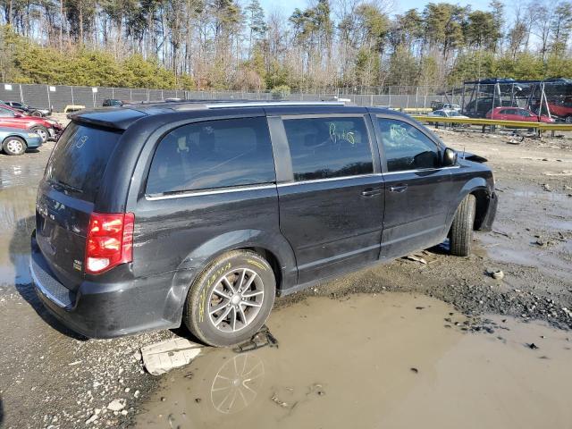 2C4RDGCG2HR716977 - 2017 DODGE GRAND CARA SXT BLACK photo 3