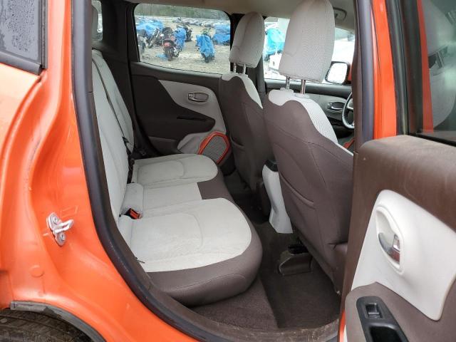 ZACCJABH5FPC10034 - 2015 JEEP RENEGADE LATITUDE ORANGE photo 10