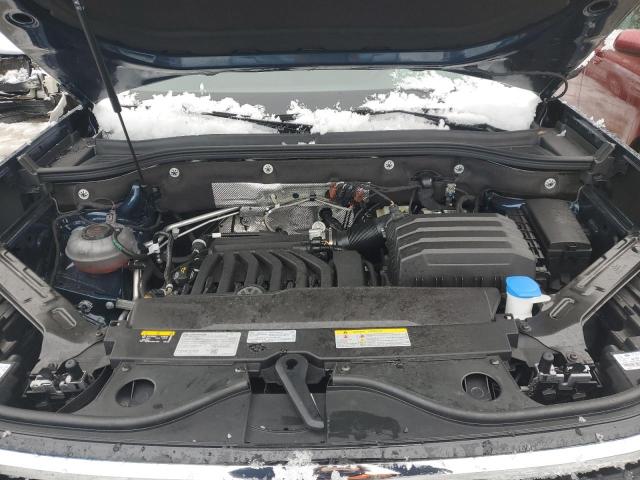 1V2HE2CAXPC218863 - 2023 VOLKSWAGEN ATLAS CROS SE BLUE photo 11