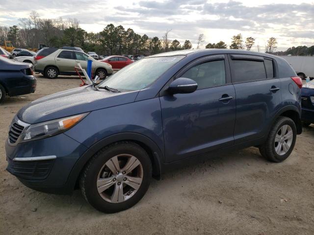 KNDPB3A25C7317889 - 2012 KIA SPORTAGE BASE BLUE photo 1