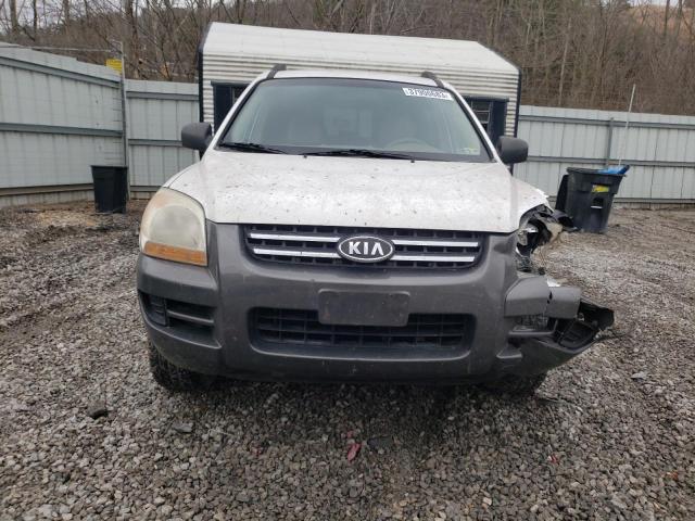 KNDJF723977365930 - 2007 KIA SPORTAGE EX WHITE photo 5