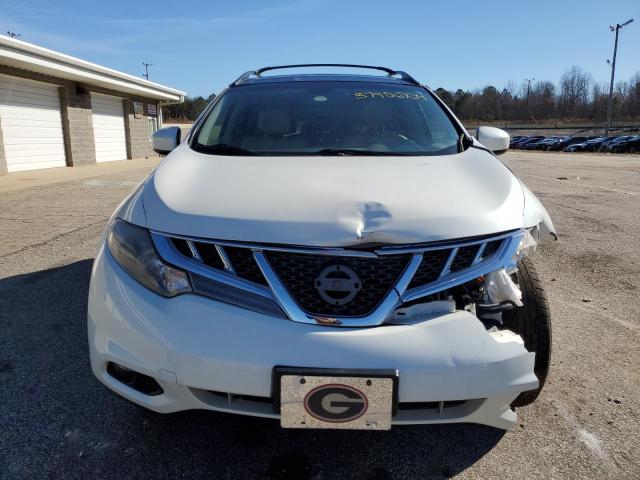 JN8AZ1MU7EW402829 - 2014 NISSAN MURANO S WHITE photo 5