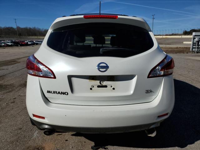 JN8AZ1MU7EW402829 - 2014 NISSAN MURANO S WHITE photo 6