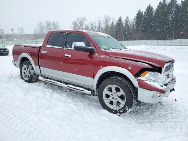 1C6RD7NT7CS271242 - 2012 DODGE RAM 1500 LARAMIE RED photo 4