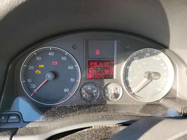 3VWRJ71K69M036683 - 2009 VOLKSWAGEN JETTA WOLFSBURG 银色 照片 9