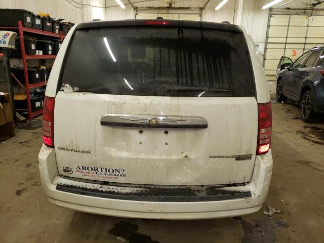 2A4RR5D16AR304528 - 2010 CHRYSLER TOWN & COU TOURING WHITE photo 6