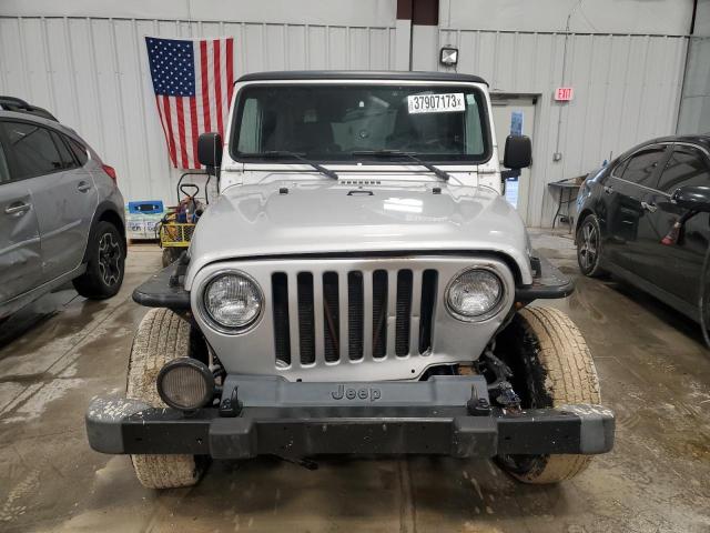 1J4FA49S74P766723 - 2004 JEEP WRANGLER / SPORT SILVER photo 5